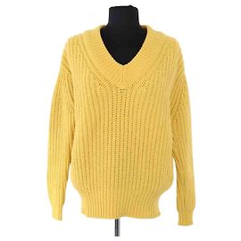 Autre Marque Maglione giallo Giallo