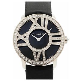 Orologio da donna Tiffany & Co. Atlas con quadrante nero Altro