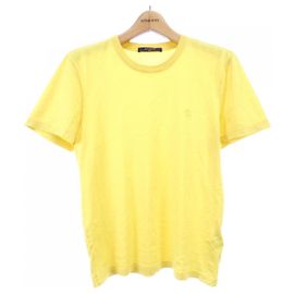 Camiseta de algodón Louis Vuitton Amarillo