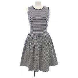 Miu Miu Kleid Schwarz Weiß