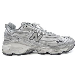 Autre Marque Baskets New Balance M1000G Marron Argenté Blanc