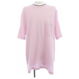 Hermès Camiseta de algodón Hermes Rosa