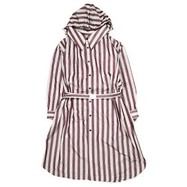 Autre Marque Robe en taffetas rayé TOGA Violet