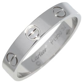 Cartier Love Ring Pt950 Ringgröße 52 Silber