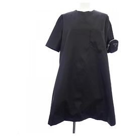 Prada Re-Nylon Kleid Schwarz