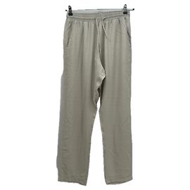 Autre Marque Calças ALTER bege de viscose XL Bege