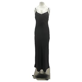 Autre Marque YAEL Seidenkleid Schwarz Schwarz