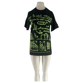 Autre Marque Camiseta estampada negra CHAMPION Negro