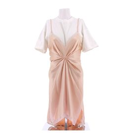 Alexander Wang T-Shirt Kleid Rosa Baumwolle Pink