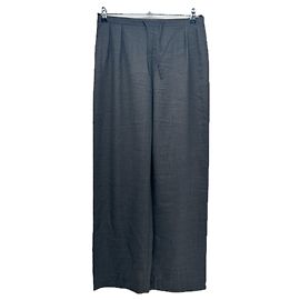 Autre Marque Graue Wollhose von LOULOU DE SAISON Grau