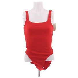 Calvin Klein Einteiliger Badeanzug rot Rot