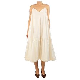 Anine Bing Robe d'été en coton blanc - taille S Blanc