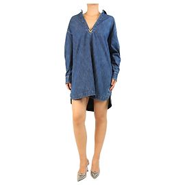Valentino Mini-Jeckleid in Blau - Größe UK 8 Blau