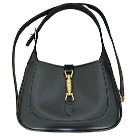 Bolsa Gucci Jackie 1961 em couro preto Preto
