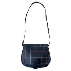 Burberrys Borsa a tracolla Nova Check Rosso Grigio Blu scuro