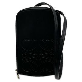 Loewe Anagram Multifunctional Case Shoulder Bag Black