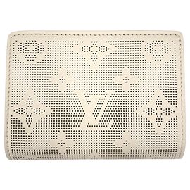 Louis Vuitton Tri-fold Wallet Beige