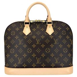 Bolso Louis Vuitton Alma PM Castaño