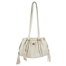 Miu Miu Women's Joie Mini Handbag Cream