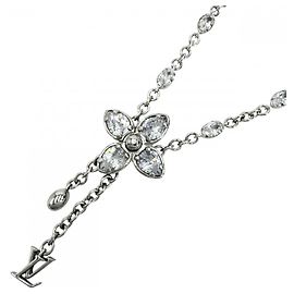 Colar Louis Vuitton Monogram Flower Prata