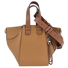 Loewe Women's Hammock Compact Shoulder Bag Brown