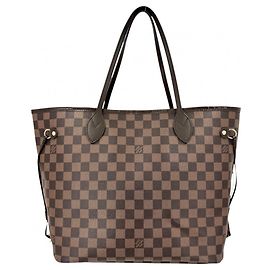 Borsa Tote Louis Vuitton Neverfull MM Marrone
