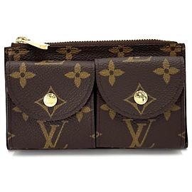 Monedero Monogram para hombre Louis Vuitton Castaño