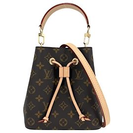 Bolso de hombro NeoNoe BB para mujer Louis Vuitton Castaño