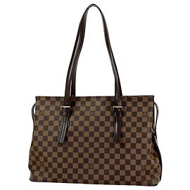 Bolsa Tote Louis Vuitton Chelsea Marrom