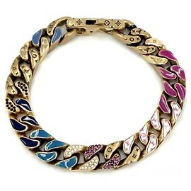 Louis Vuitton Monogram Charm Bracelet White Multiple colors