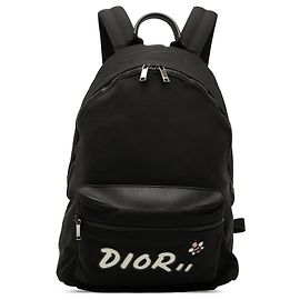 Sac à dos Dior Black Kaws Nylon Rider Noir
