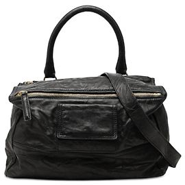 Sac Pandora en cuir noir de taille medium Givenchy Noir