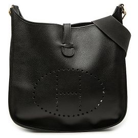 Hermès Black Clemence Evelyne I 33 Nero