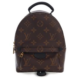Louis Vuitton Marrom Monogram Mini Palm Springs Marrom
