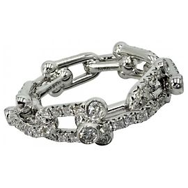Tiffany & Co. 18K Weißgold Diamantring Andere