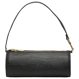 Sac à main Louis Vuitton Epi Soufflot avec pochette Noir