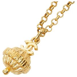 Collana Chanel Coco Mark placcata oro D'oro