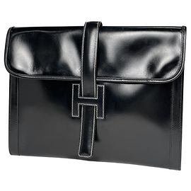 Hermès Pochette Hermes Jige GM Noir