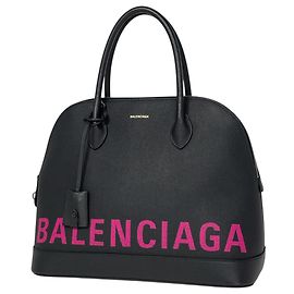 Balenciaga Ville Top Handle M Handtasche Schwarz Pink