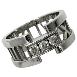 Anillo Atlas Open de Tiffany & Co. en oro blanco de 18K Otro