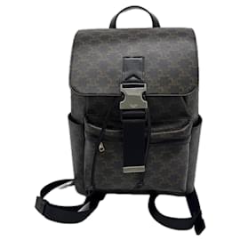 Céline Celine Triomphe Backpack Brown