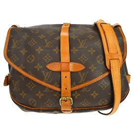 Louis Vuitton Saumur Monogram 30 Marron
