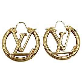 Orecchini Louise LV Circle da donna Louis Vuitton D'oro