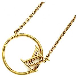 Collana con pendente LV Eclipse Louis Vuitton D'oro