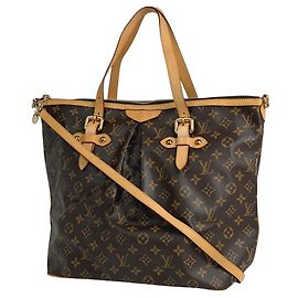 Louis Vuitton Palermo GM 2-Way Tote Bag Braun