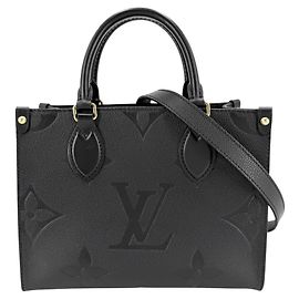 Borsa OnTheGo PM da donna Louis Vuitton Nero
