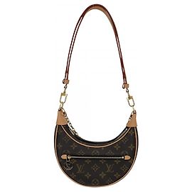 Louis Vuitton Women's Monogram Loop Shoulder Bag Brown