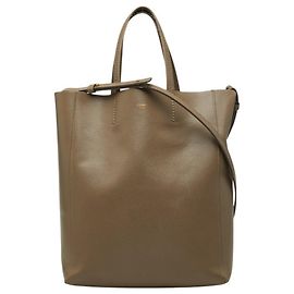 Céline Celine Vertical Cabas Small Handbag Grey