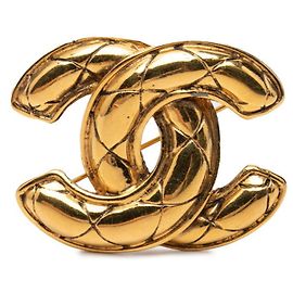 Spilla Vintage Chanel Coco Mark D'oro