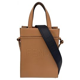 Sac à main Fendi Go-To Shopper Small Marron